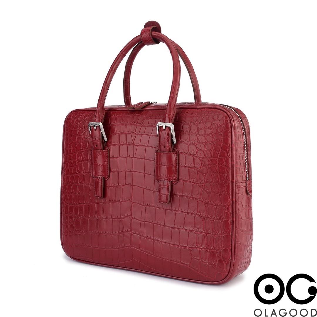 Túi xách công sở da cá sấu nile - CLT0137S - Hình ảnh 14