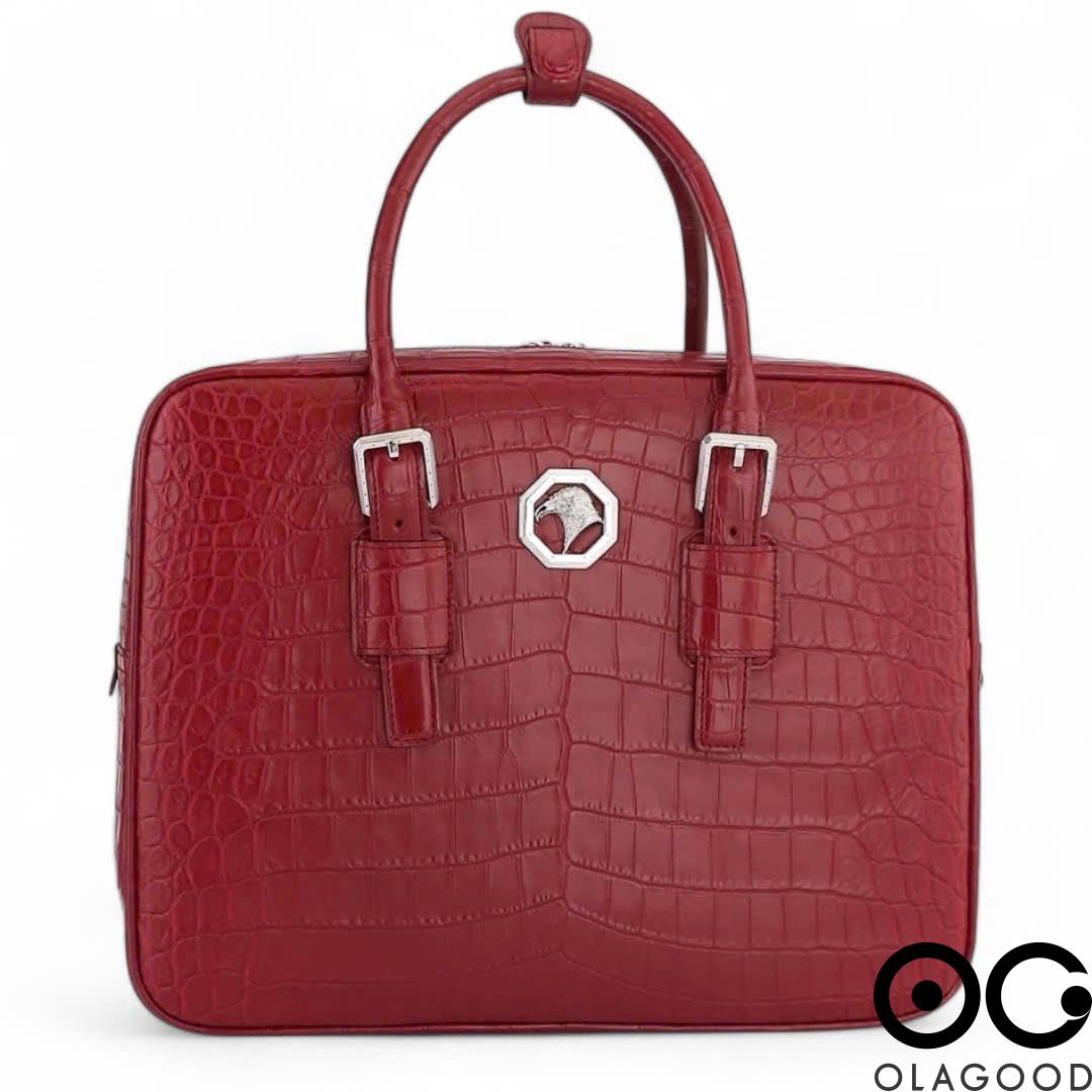 Túi xách công sở da cá sấu nile - CLT0137S - Hình ảnh 3