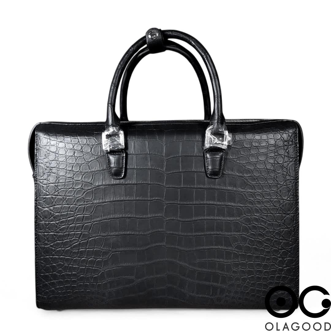 Túi xách công sở da cá sấu nile nhập khẩu - CLT0138S - Hình ảnh 3