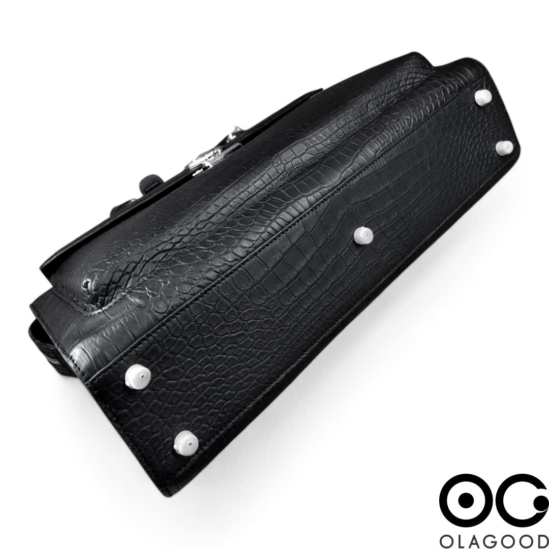 Túi xách công sở da cá sấu nile nhập khẩu - CLT0138S - Hình ảnh 7