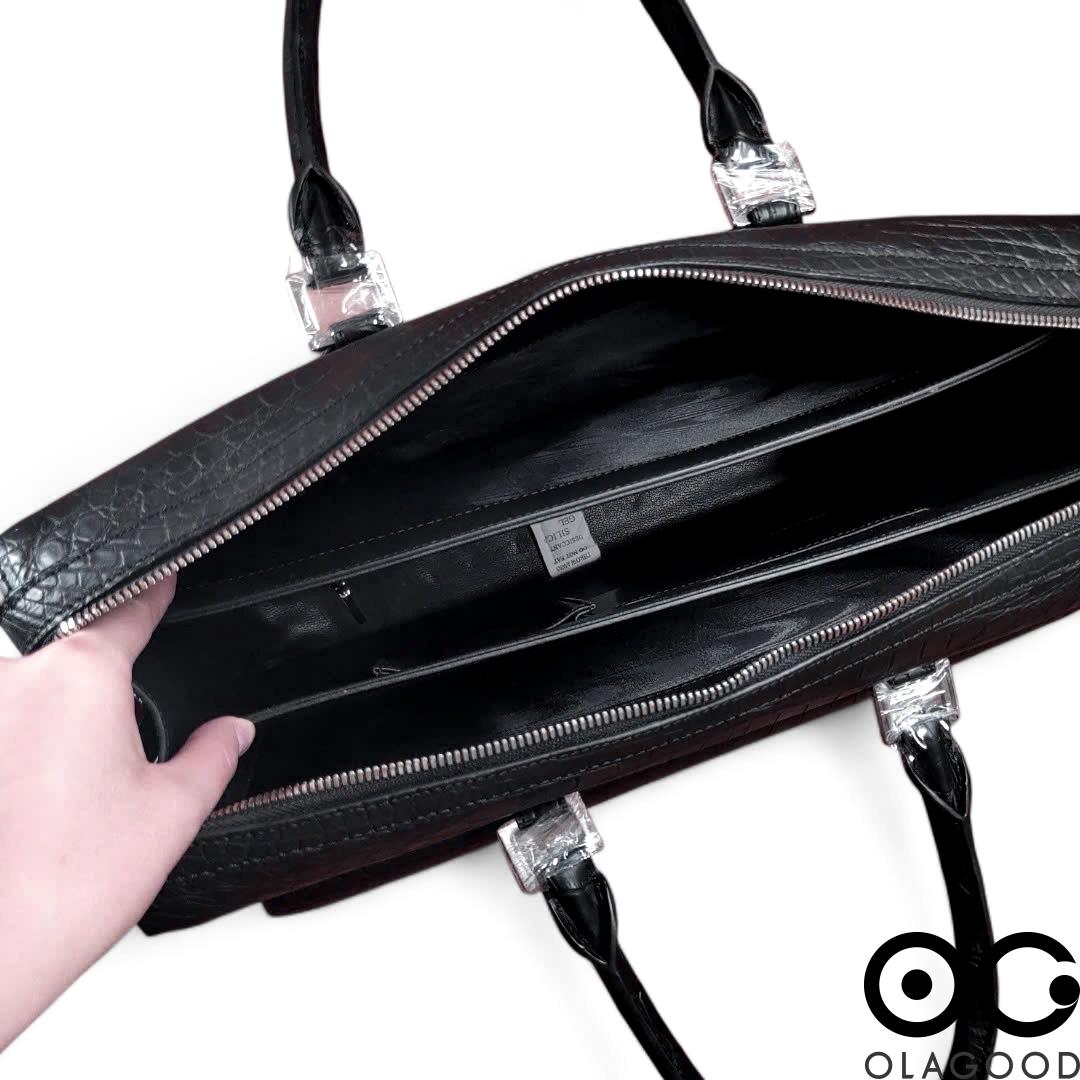 Túi xách công sở da cá sấu nile nhập khẩu - CLT0138S - Hình ảnh 9