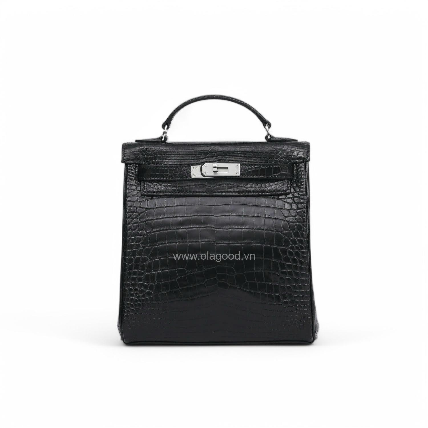 Balo nữ da cá sấu cao cấp - TXF0231S - Hình ảnh 4