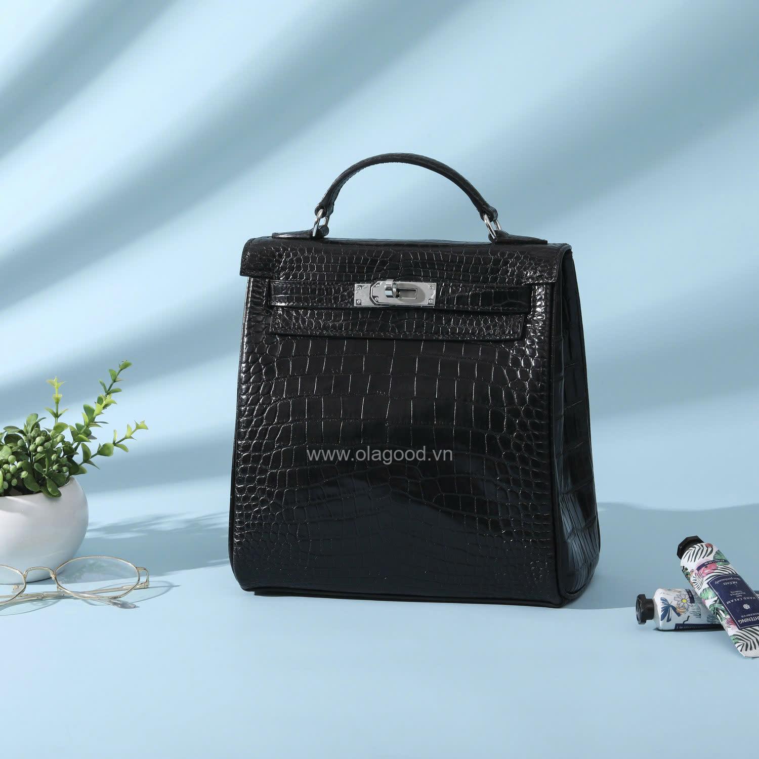 Balo nữ da cá sấu cao cấp - TXF0231S - Hình ảnh 15