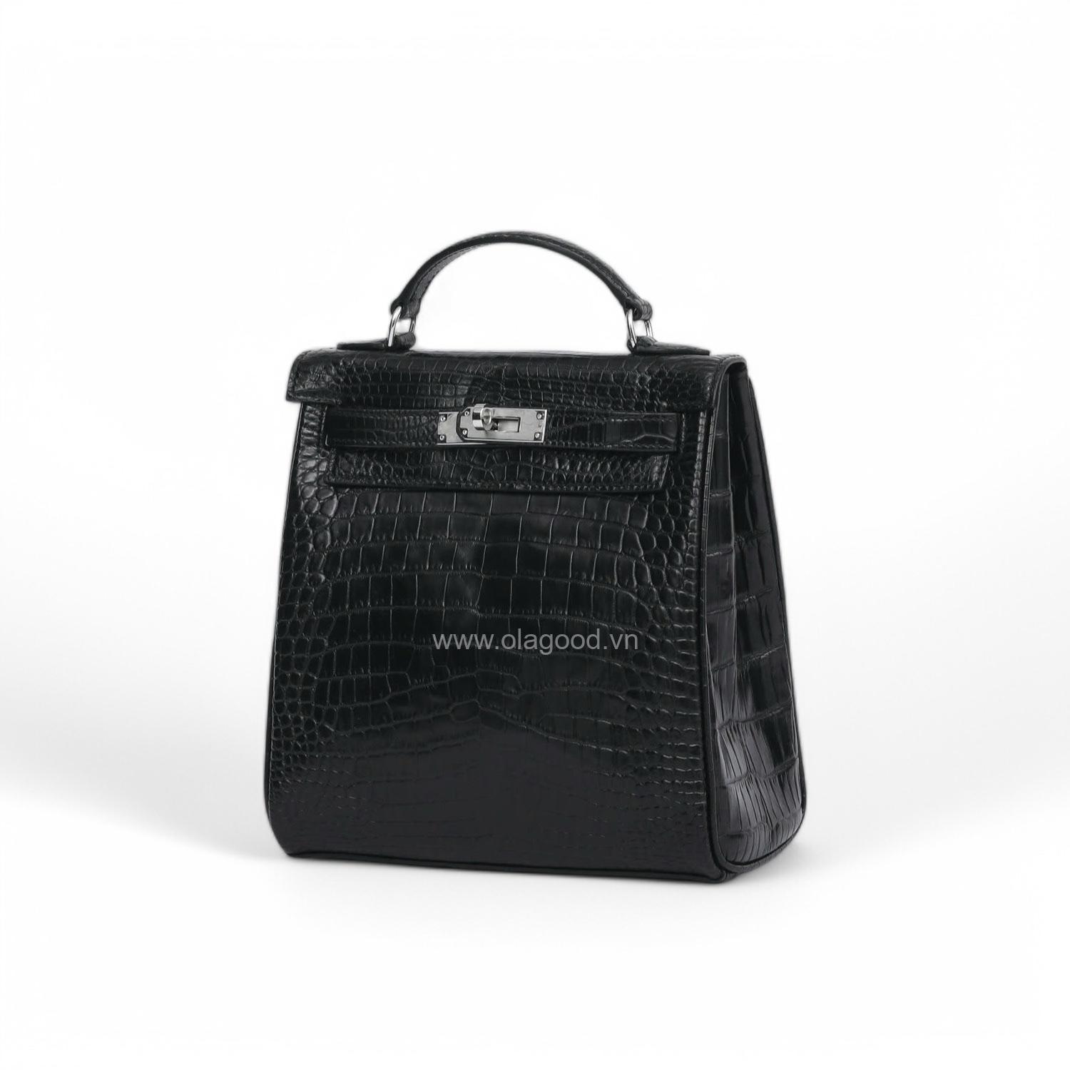 Balo nữ da cá sấu cao cấp - TXF0231S - Hình ảnh 6