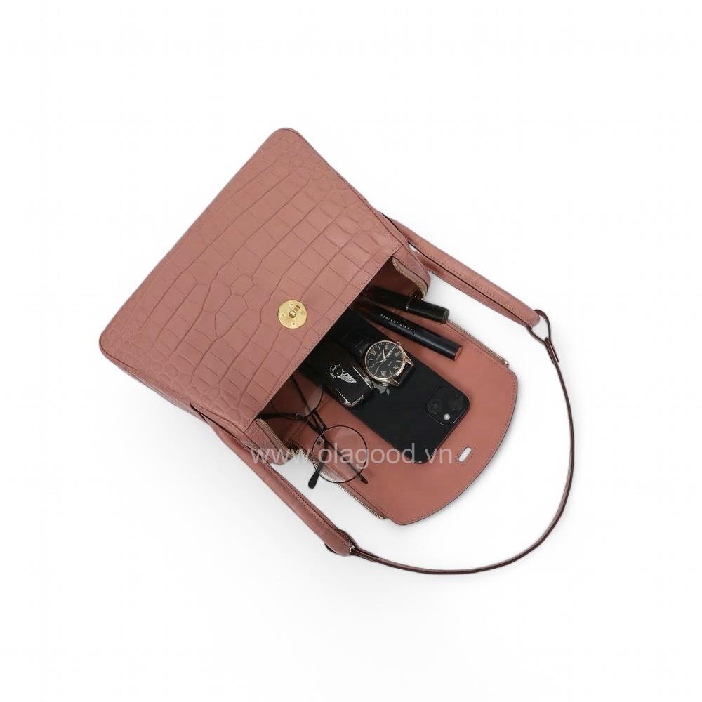Túi da cá sấu nữ - TXF025S - Hình ảnh 10
