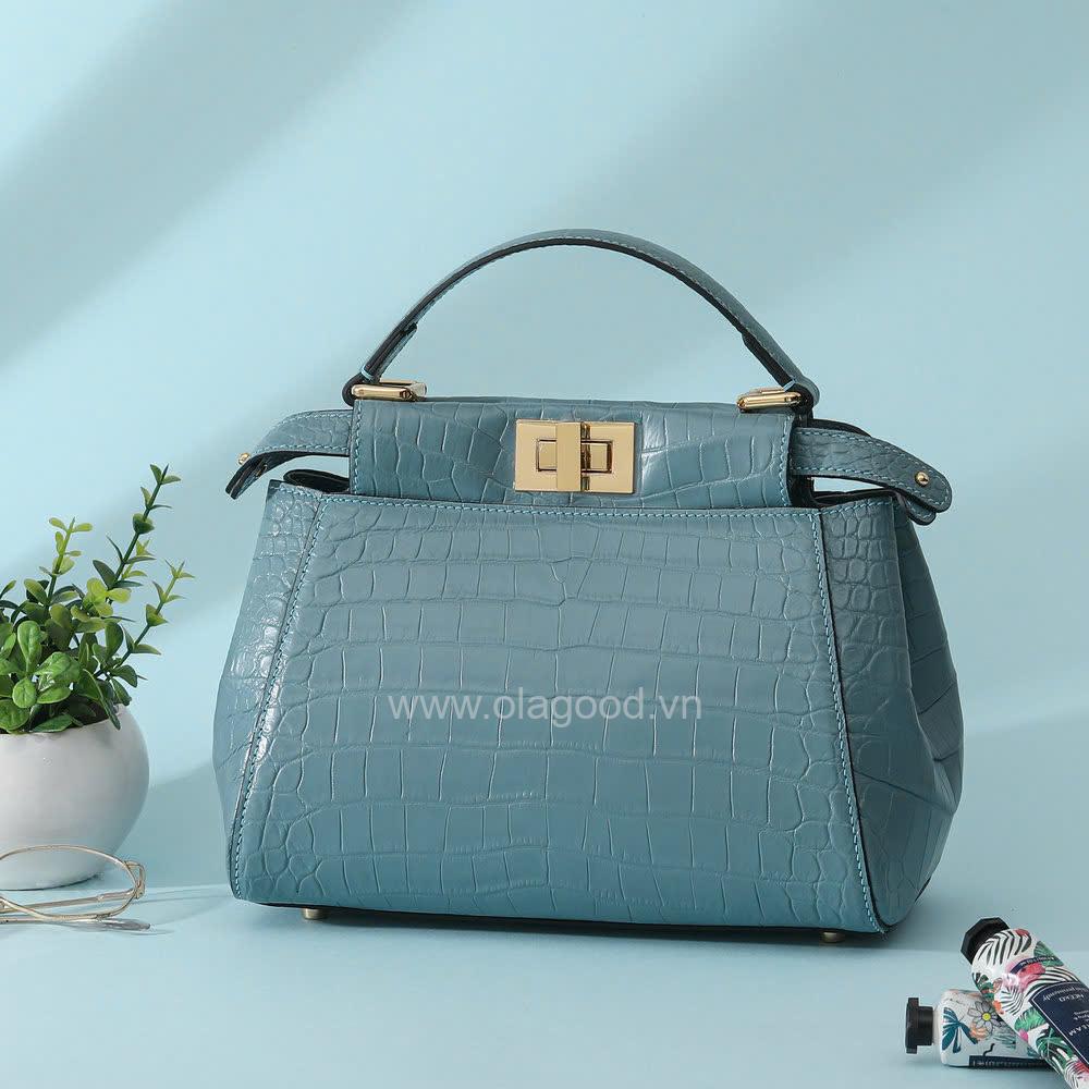 Túi nữ da cá sấu - TXF024S - Hình ảnh 17