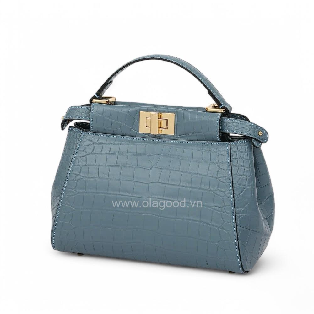 Túi nữ da cá sấu - TXF024S - Hình ảnh 7
