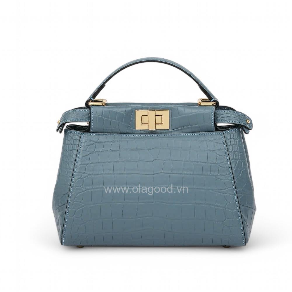 Túi nữ da cá sấu - TXF024S - Hình ảnh 4