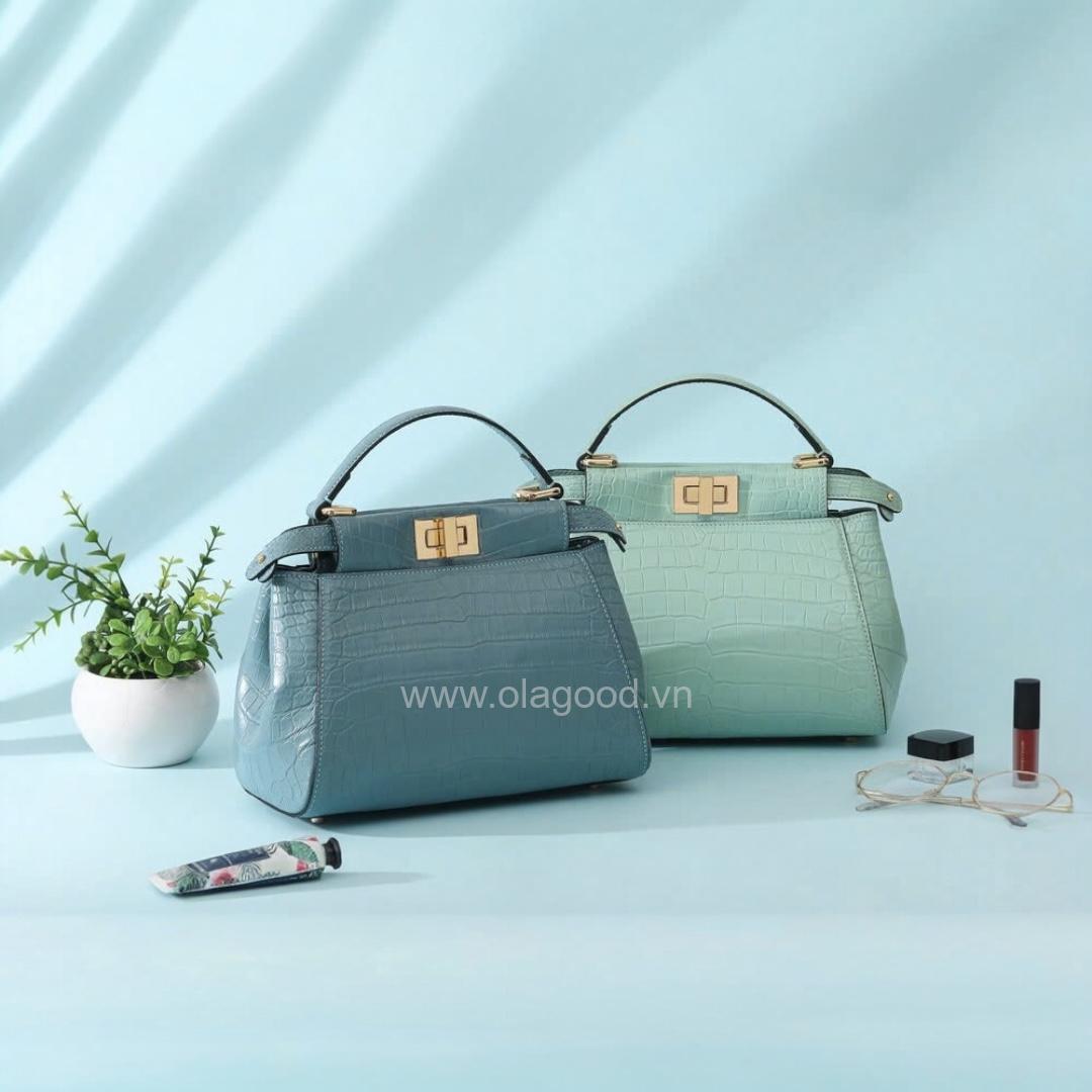 Túi nữ da cá sấu - TXF024S - Hình ảnh 21