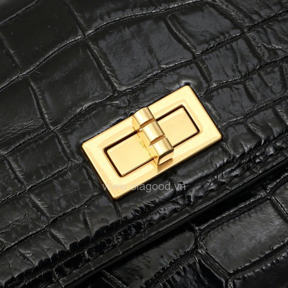 Túi nữ đeo vai da cá sấu - TXF0227S - Hình ảnh 11