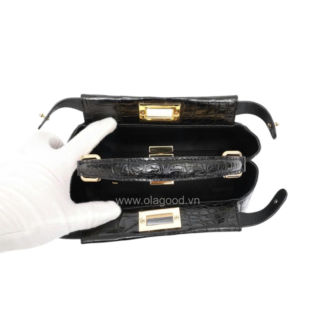 Túi xách da cá sấu nữ - TXF0216S - Hình ảnh 11