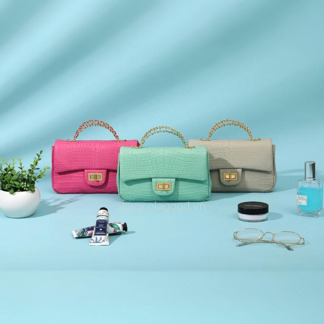 Túi xách da cá sấu nữ - TXF023S - Hình ảnh 21