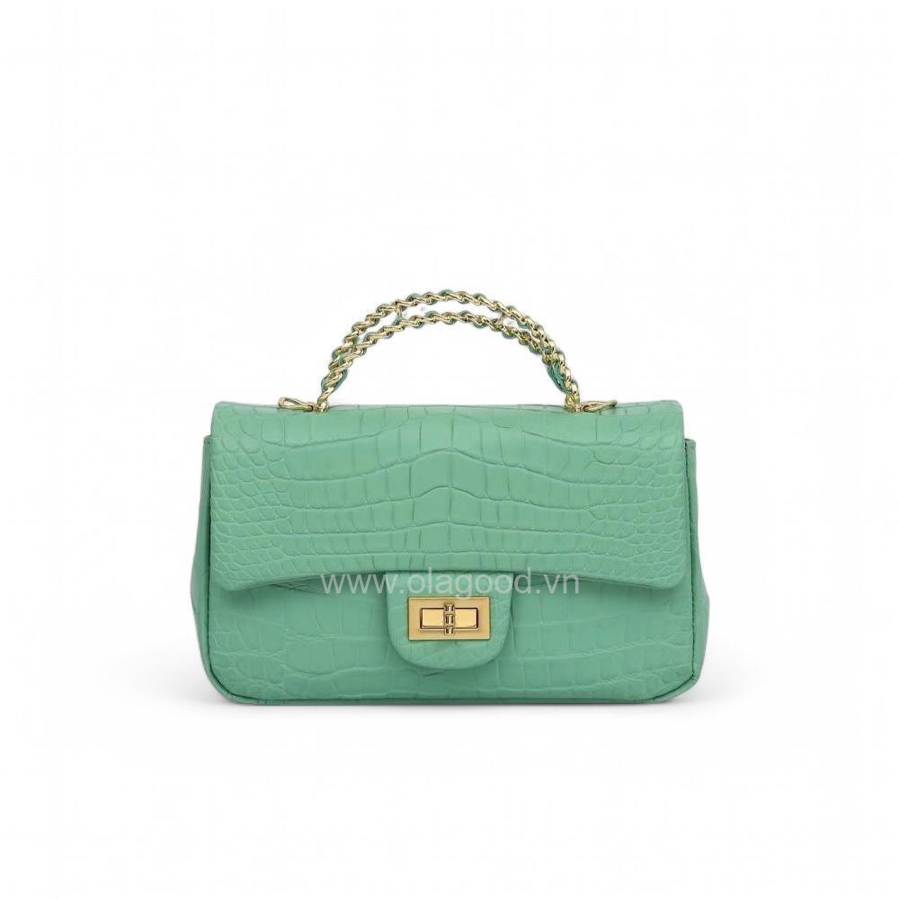 Túi xách da cá sấu nữ - TXF023S - Hình ảnh 12