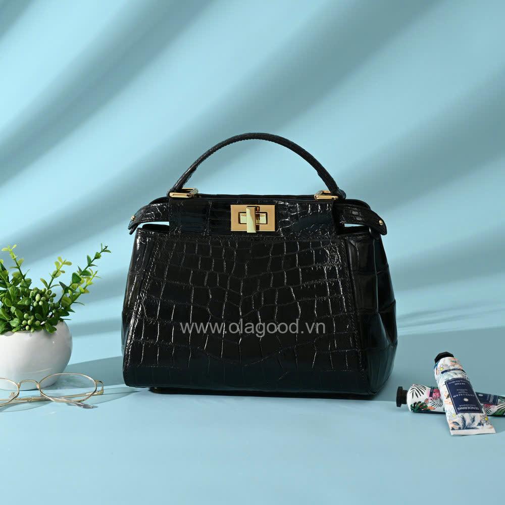 Túi xách da cá sấu nữ - TXF0216S - Hình ảnh 13