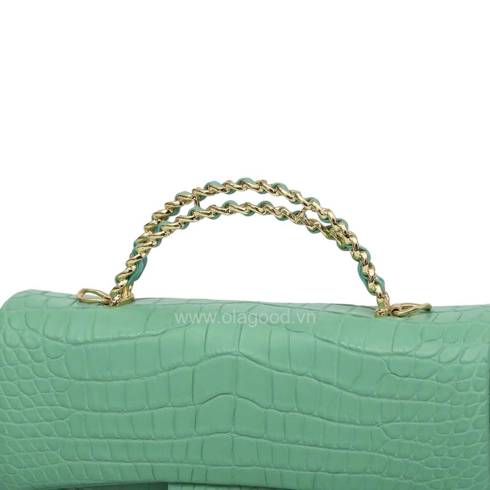 Túi xách da cá sấu nữ - TXF023S - Hình ảnh 15