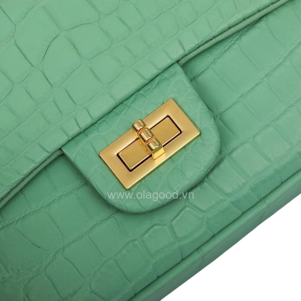 Túi xách da cá sấu nữ - TXF023S - Hình ảnh 13