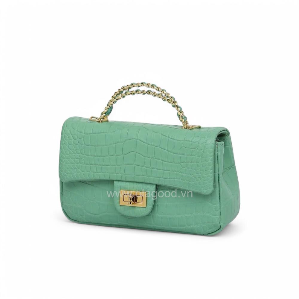 Túi xách da cá sấu nữ - TXF023S - Hình ảnh 5