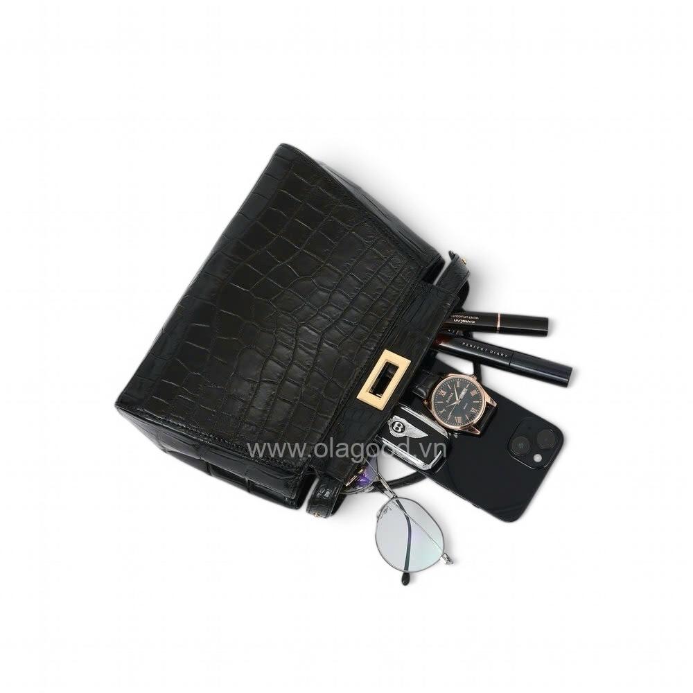 Túi xách da cá sấu nữ - TXF0216S - Hình ảnh 5