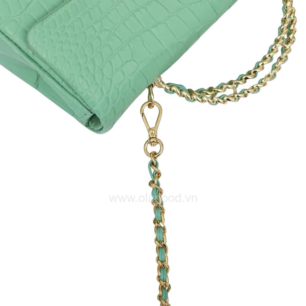 Túi xách da cá sấu nữ - TXF023S - Hình ảnh 14