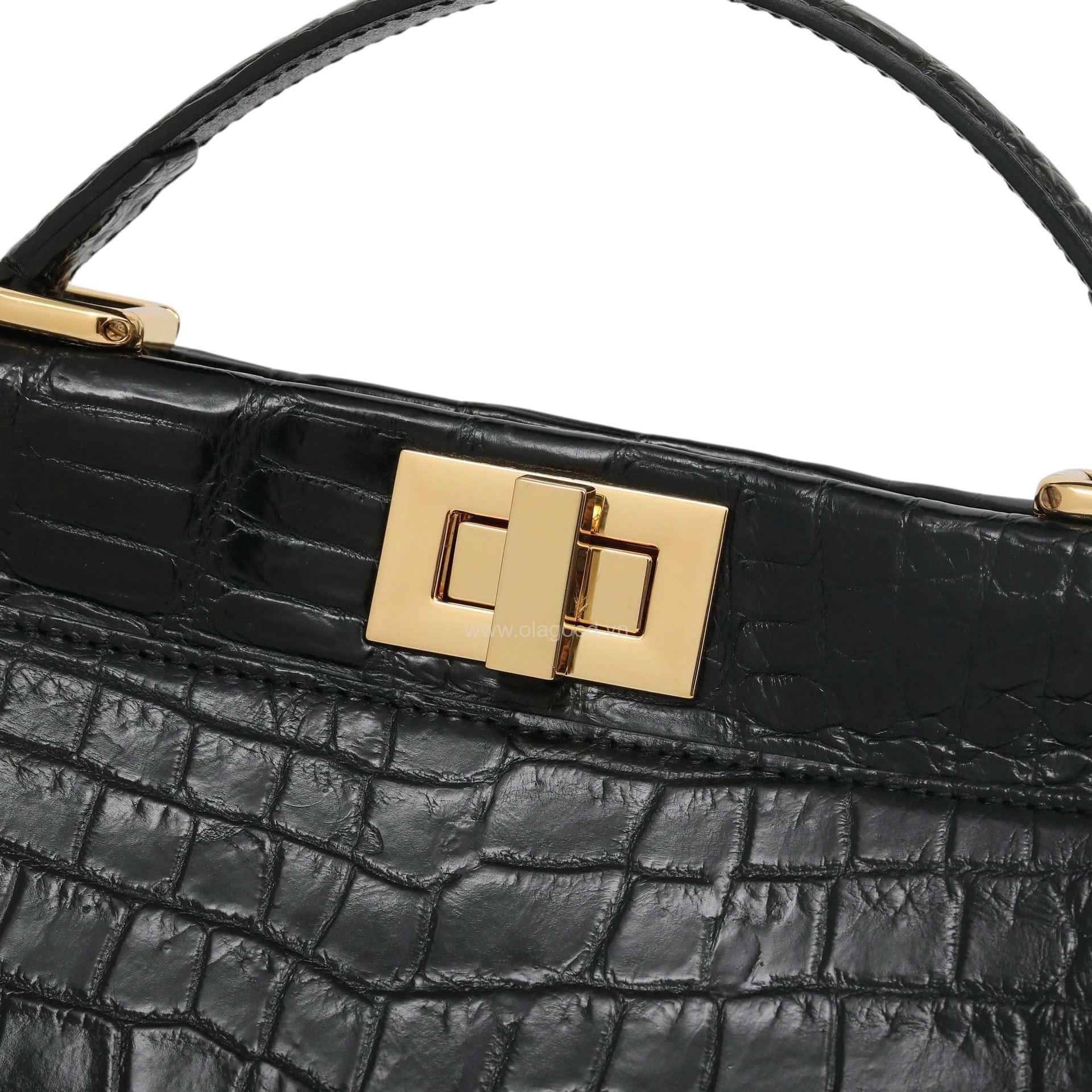 Túi xách da cá sấu nữ - TXF0216S - Hình ảnh 9