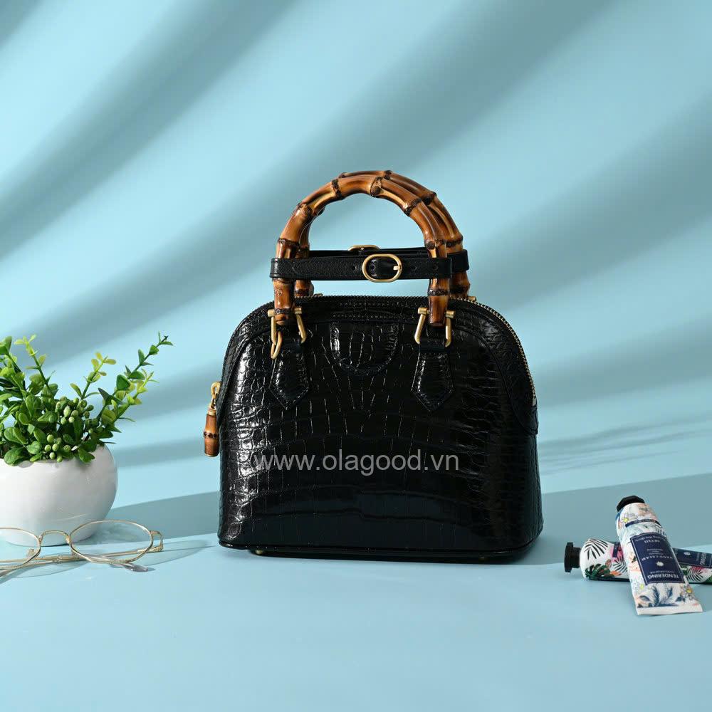 Túi xách da cá sấu nữ hàng hiệu - TXF0219S - Hình ảnh 14