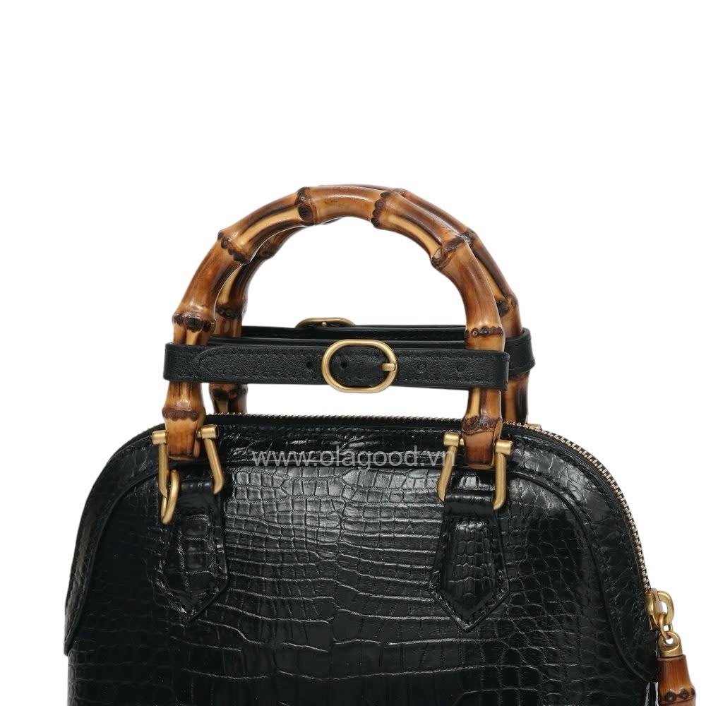 Túi xách da cá sấu nữ hàng hiệu - TXF0219S - Hình ảnh 9