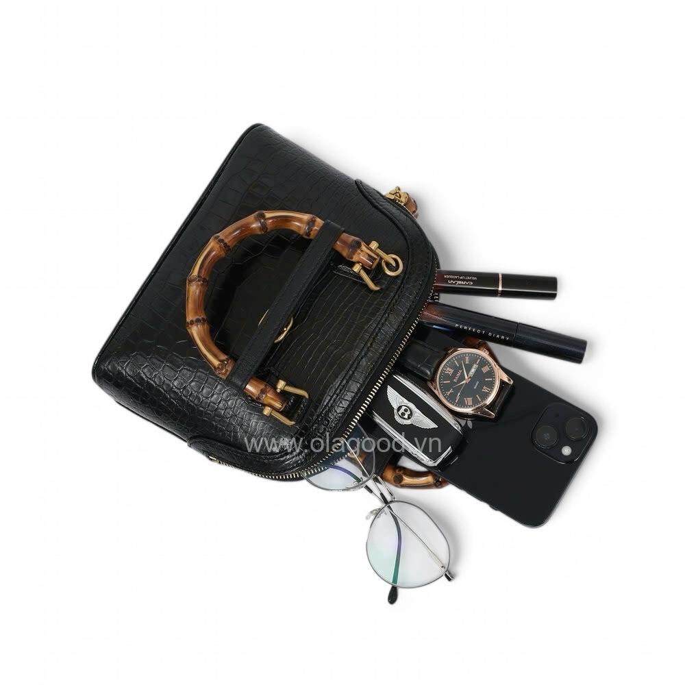 Túi xách da cá sấu nữ hàng hiệu - TXF0219S - Hình ảnh 6