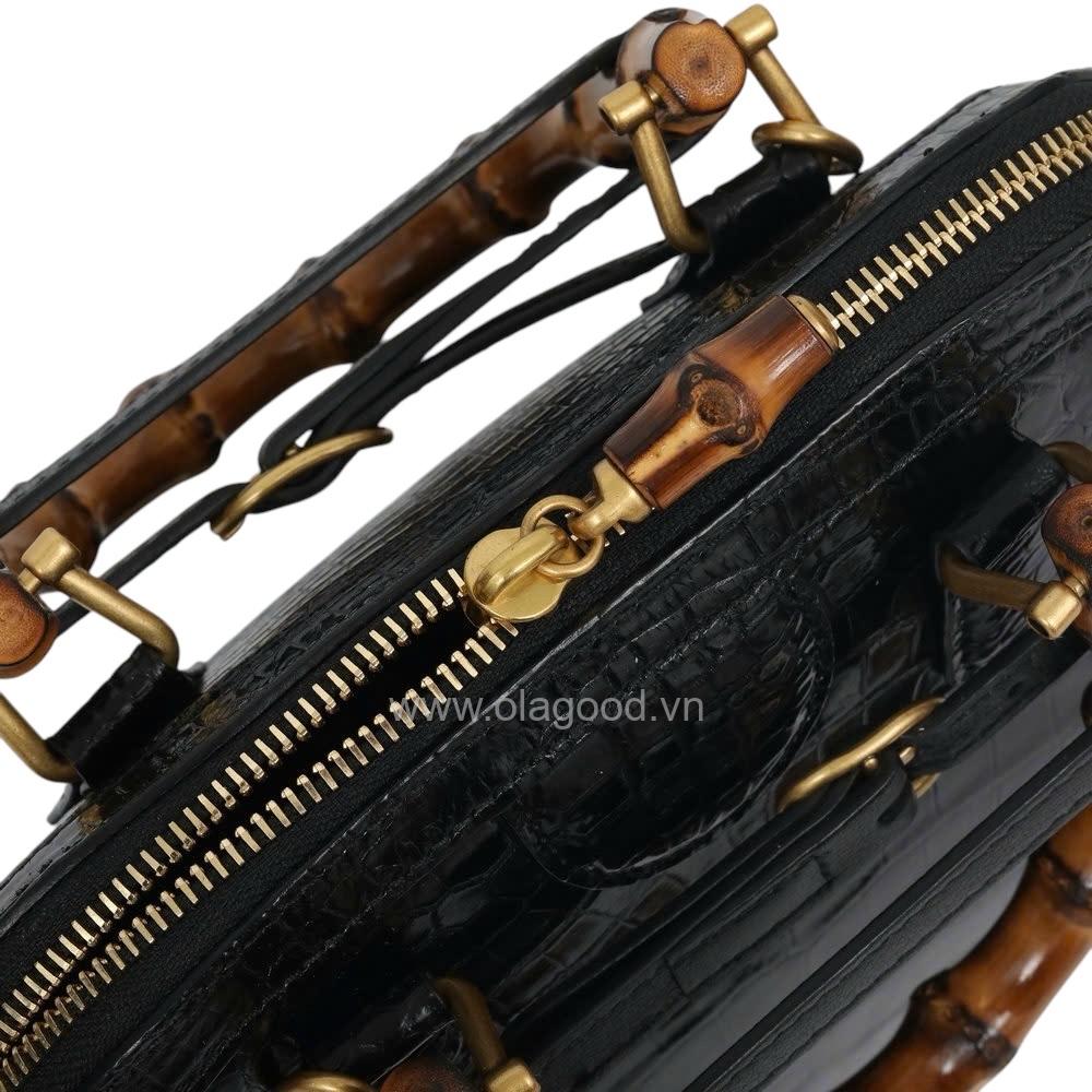 Túi xách da cá sấu nữ hàng hiệu - TXF0219S - Hình ảnh 11