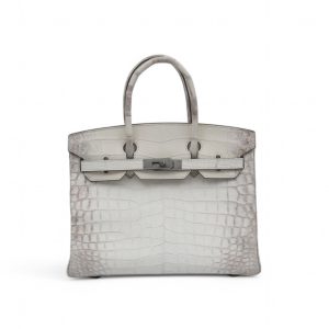 Túi xách nữ birkin 30 da cá sấu himalaya - TXF0220S