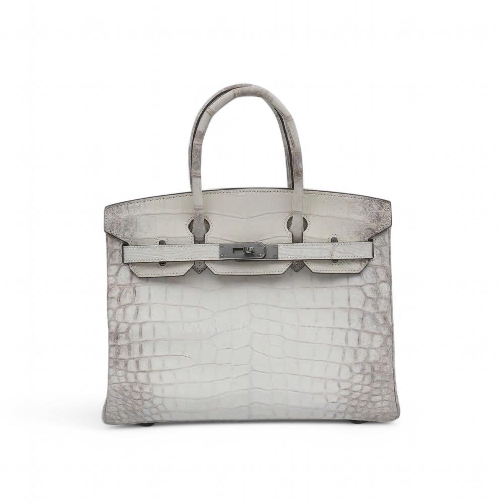 Túi xách nữ birkin 30 da cá sấu himalaya - TXF0220S