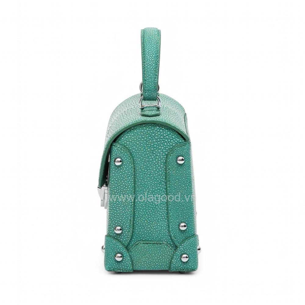 Túi xách nữ da cá đuối - TXND027D - Hình ảnh 6