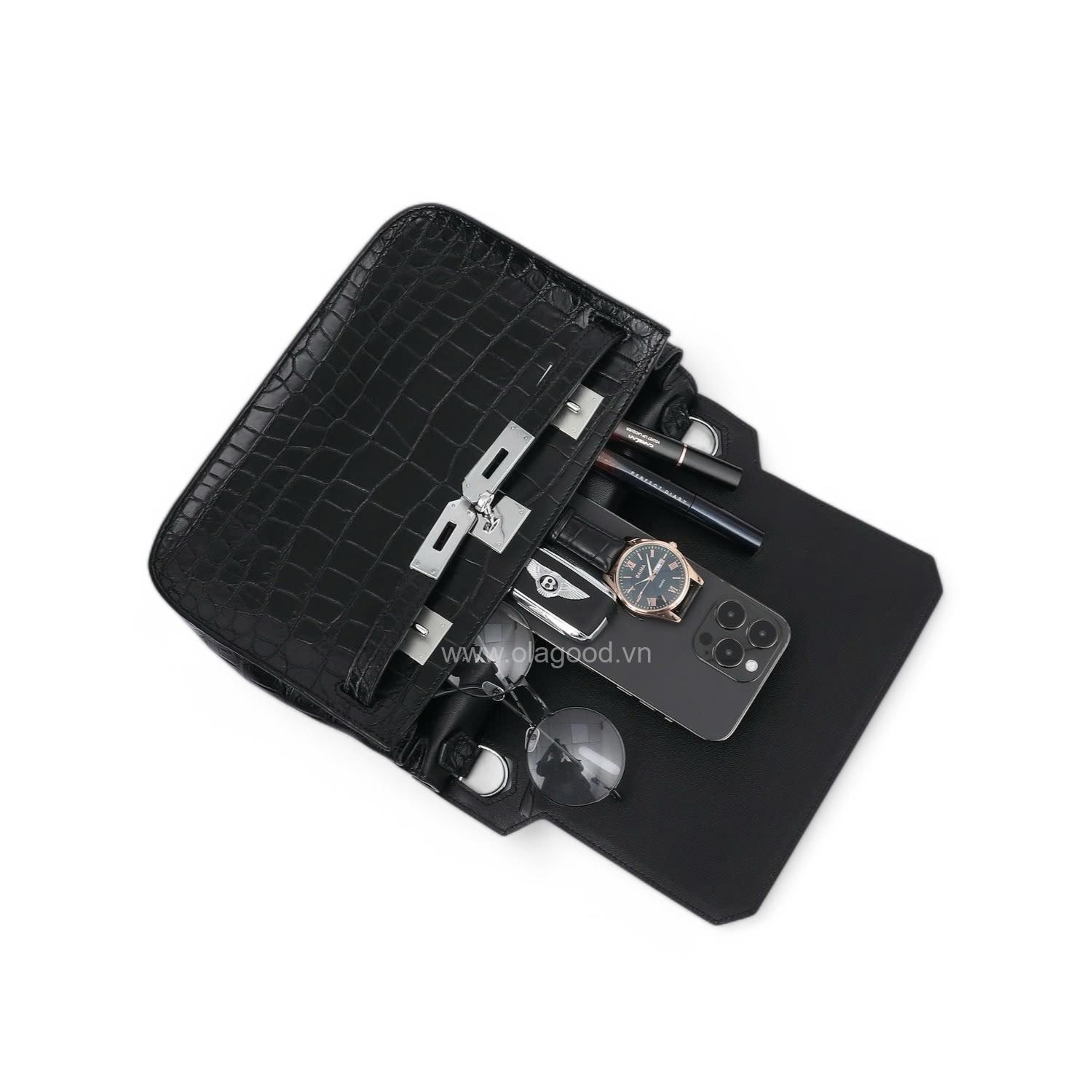 Túi xách nữ da cá sấu cao cấp - TXF0232S - Hình ảnh 7