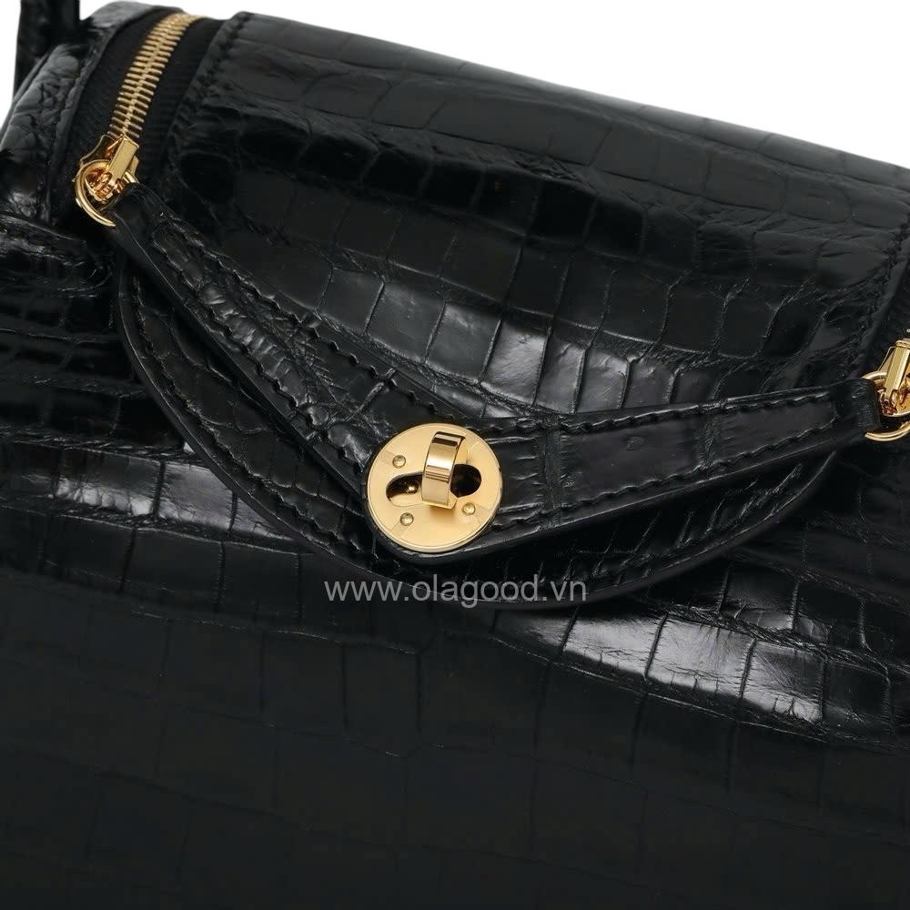 Túi xách nữ da cá sấu hàng hiệu - TXF0217 - Hình ảnh 9