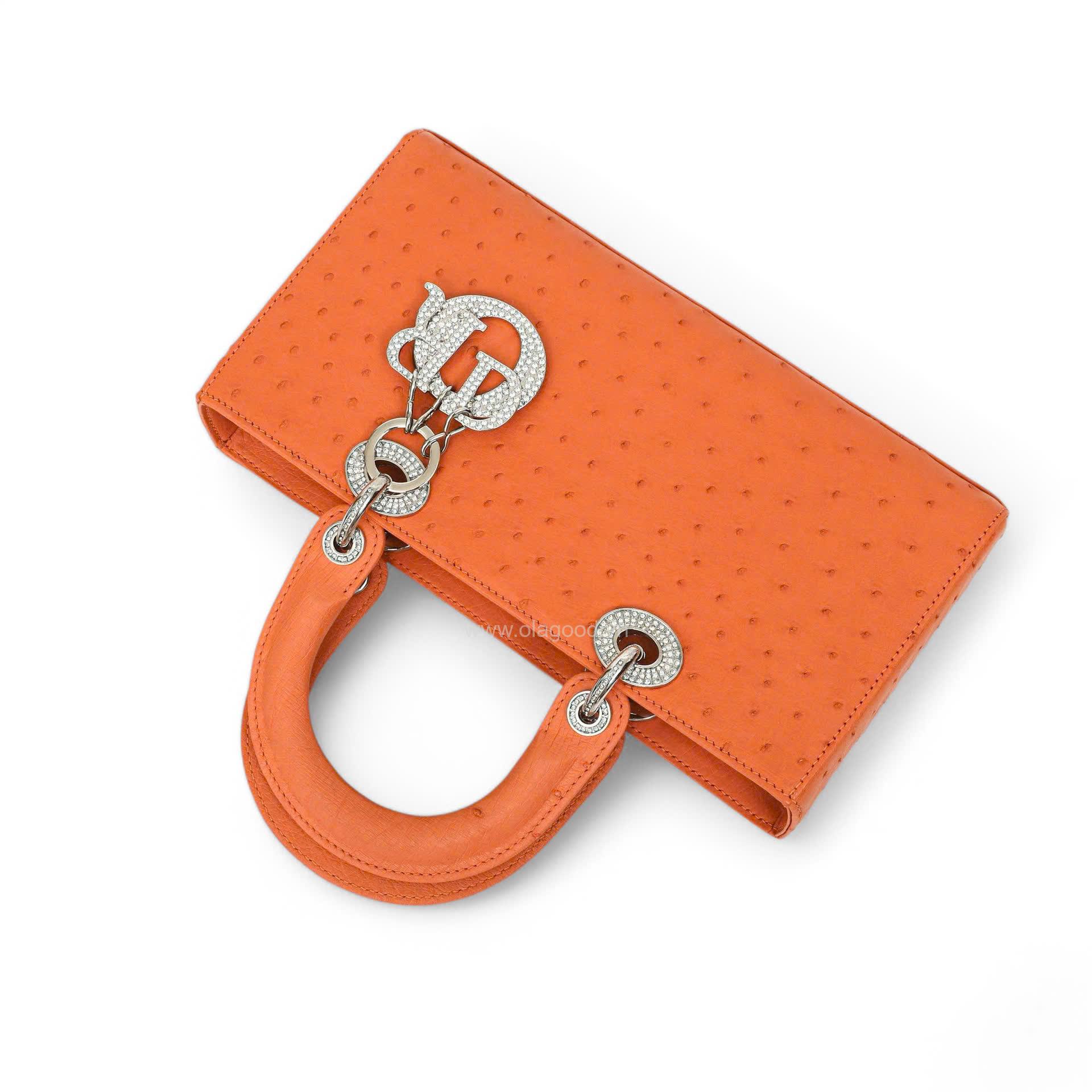 Túi xách nữ da đà điểu - TXNU029D - Hình ảnh 9