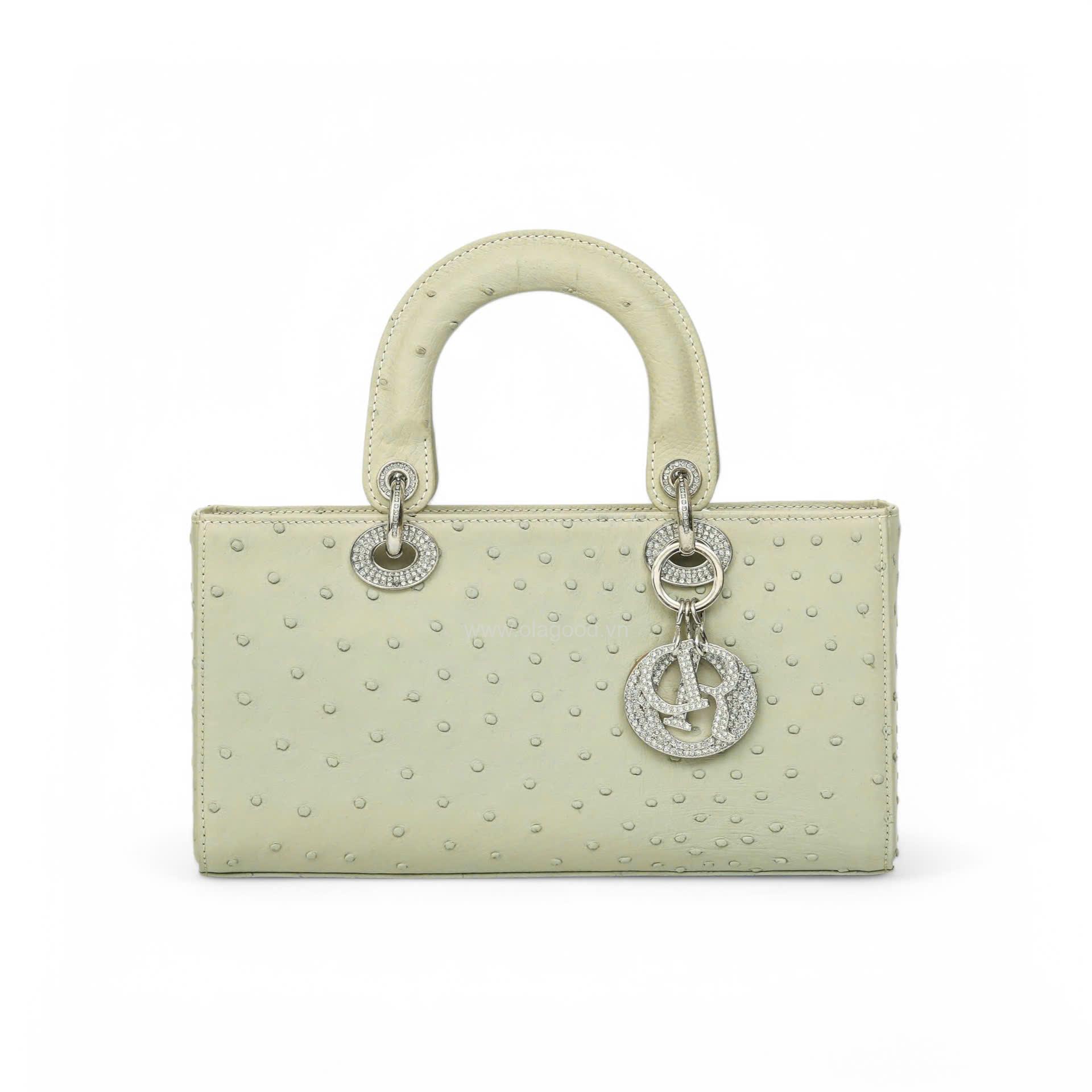 Túi xách nữ da đà điểu - TXNU029D - Hình ảnh 6