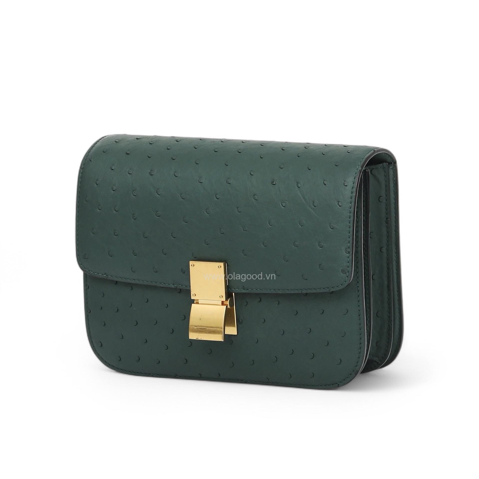 Túi xách nữ đà điểu - TXF0210D - Hình ảnh 7