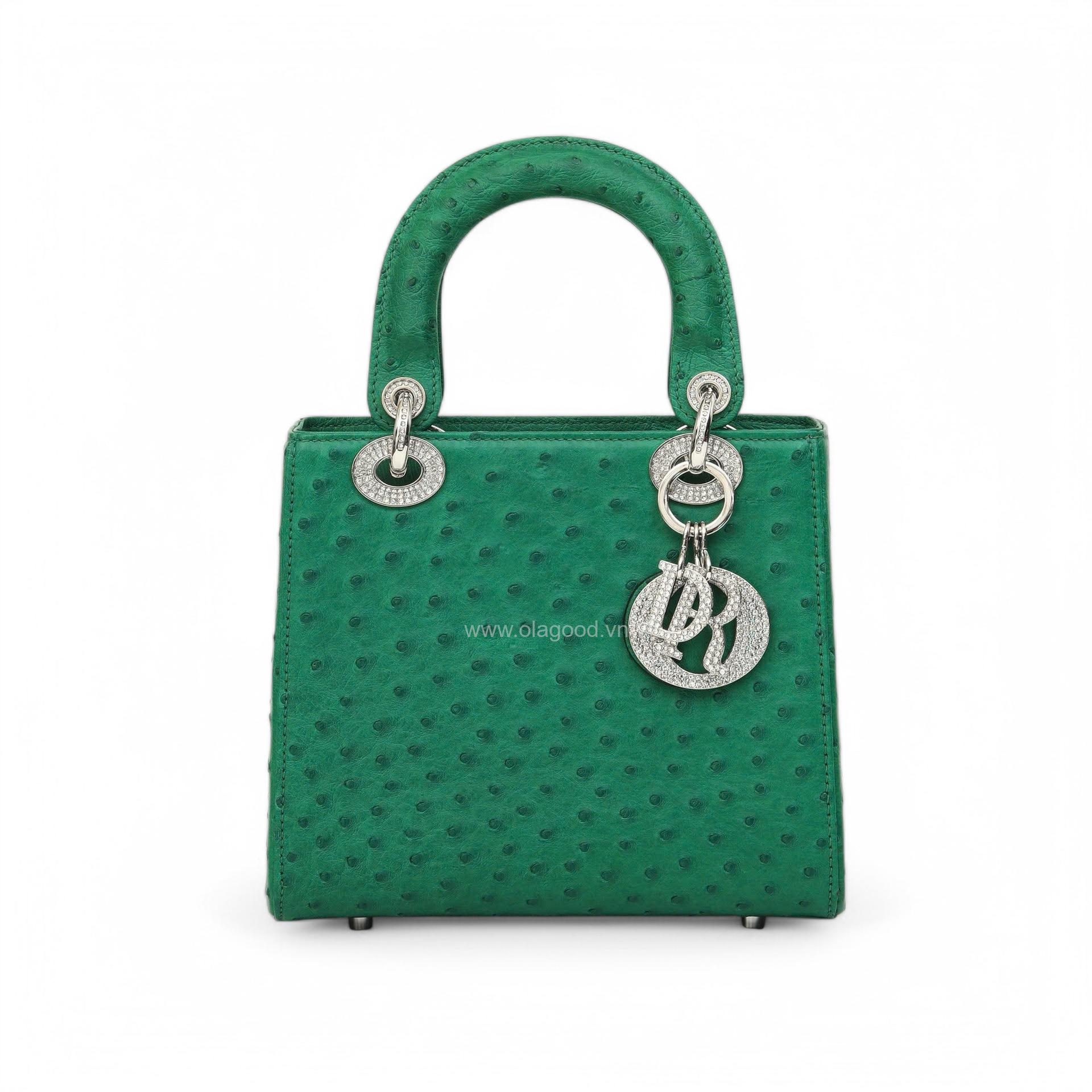 Túi xách nữ đà điểu nhập khẩu - TXF0229D - Hình ảnh 4