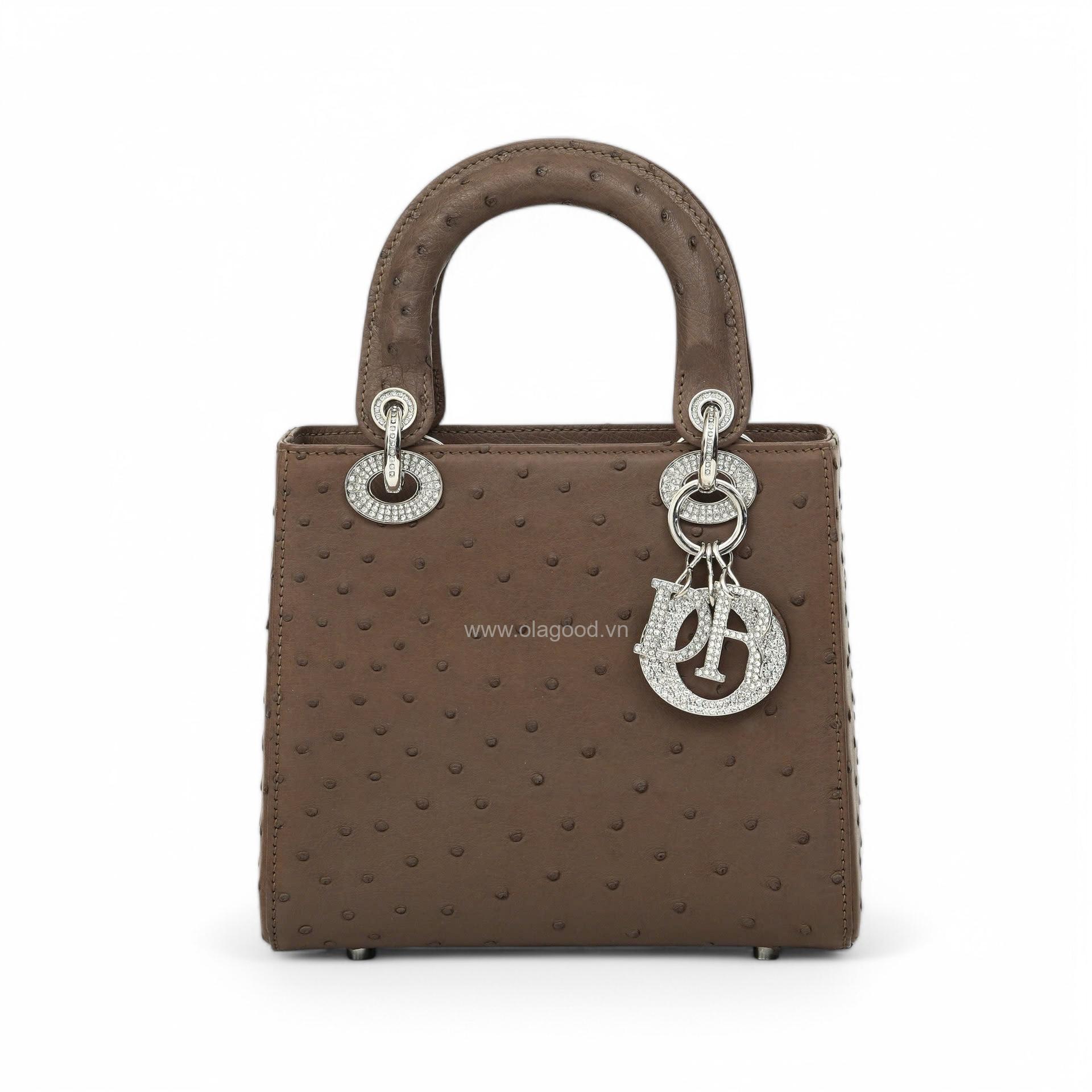 Túi xách nữ đà điểu nhập khẩu - TXF0229D - Hình ảnh 3