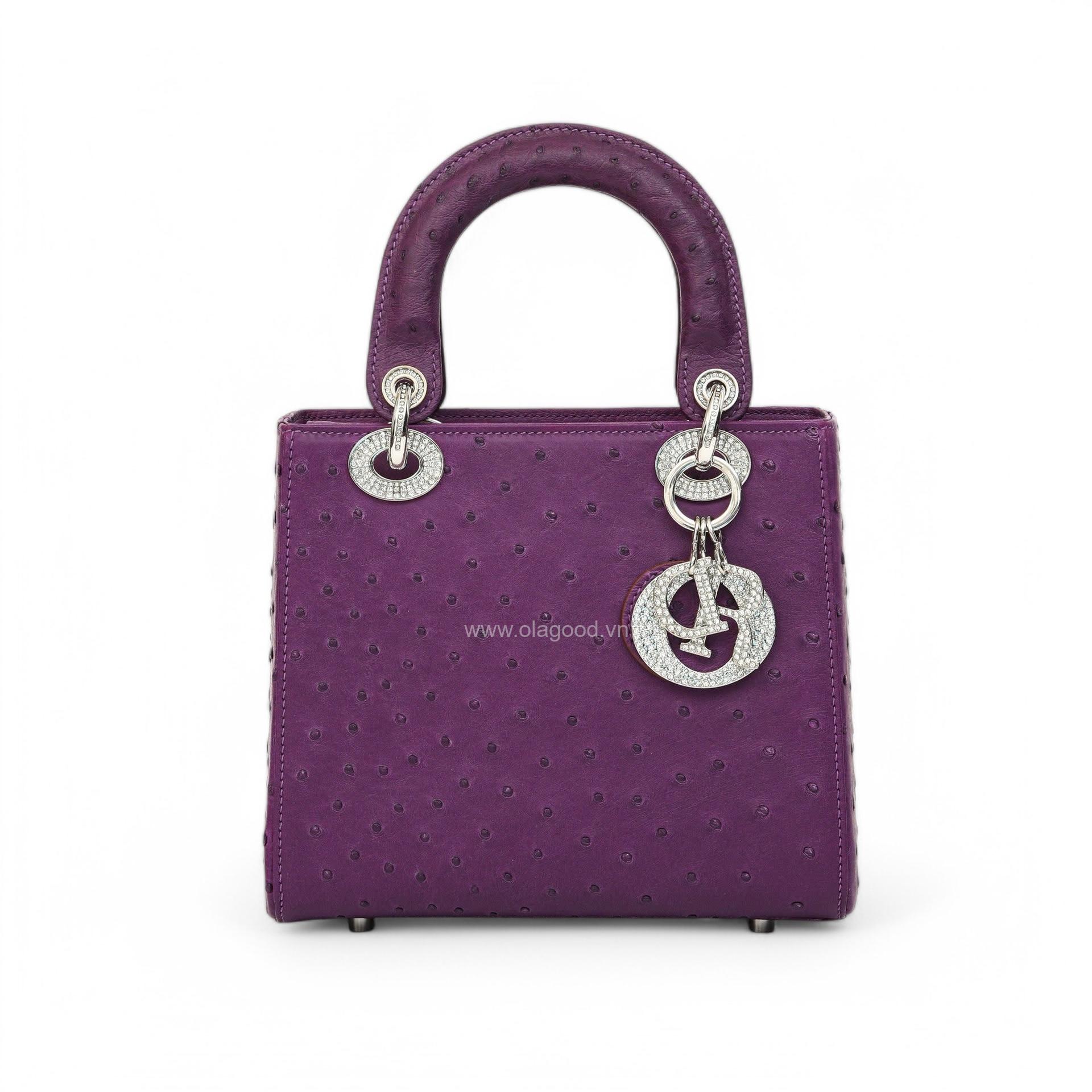 Túi xách nữ đà điểu nhập khẩu - TXF0229D - Hình ảnh 6