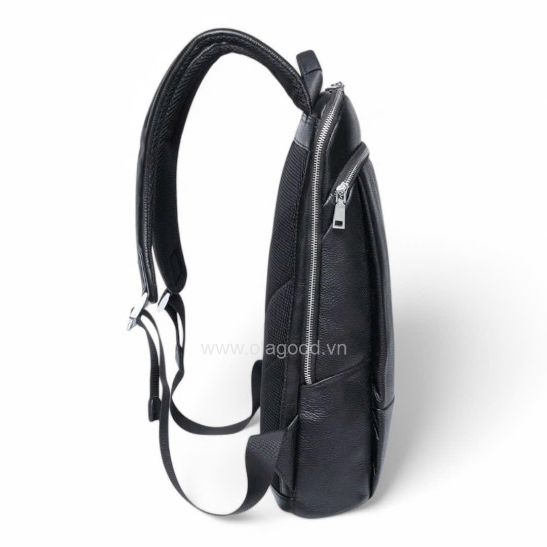 Balo công sở - dã ngoại da bò cao cấp - BL012B - Hình ảnh 7