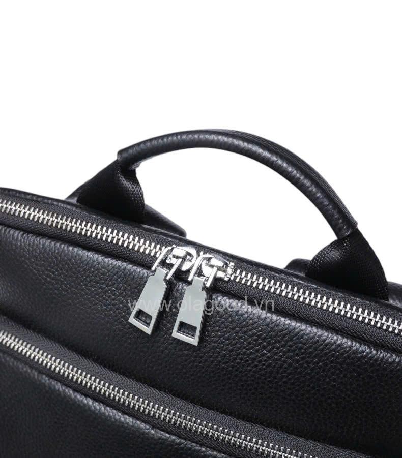 Balo công sở - dã ngoại da bò cao cấp - BL012B - Hình ảnh 11