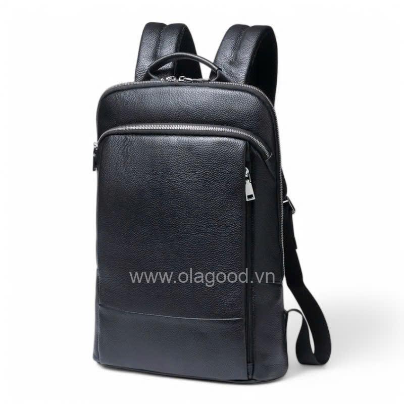 Balo công sở - dã ngoại da bò cao cấp - BL012B - Hình ảnh 3