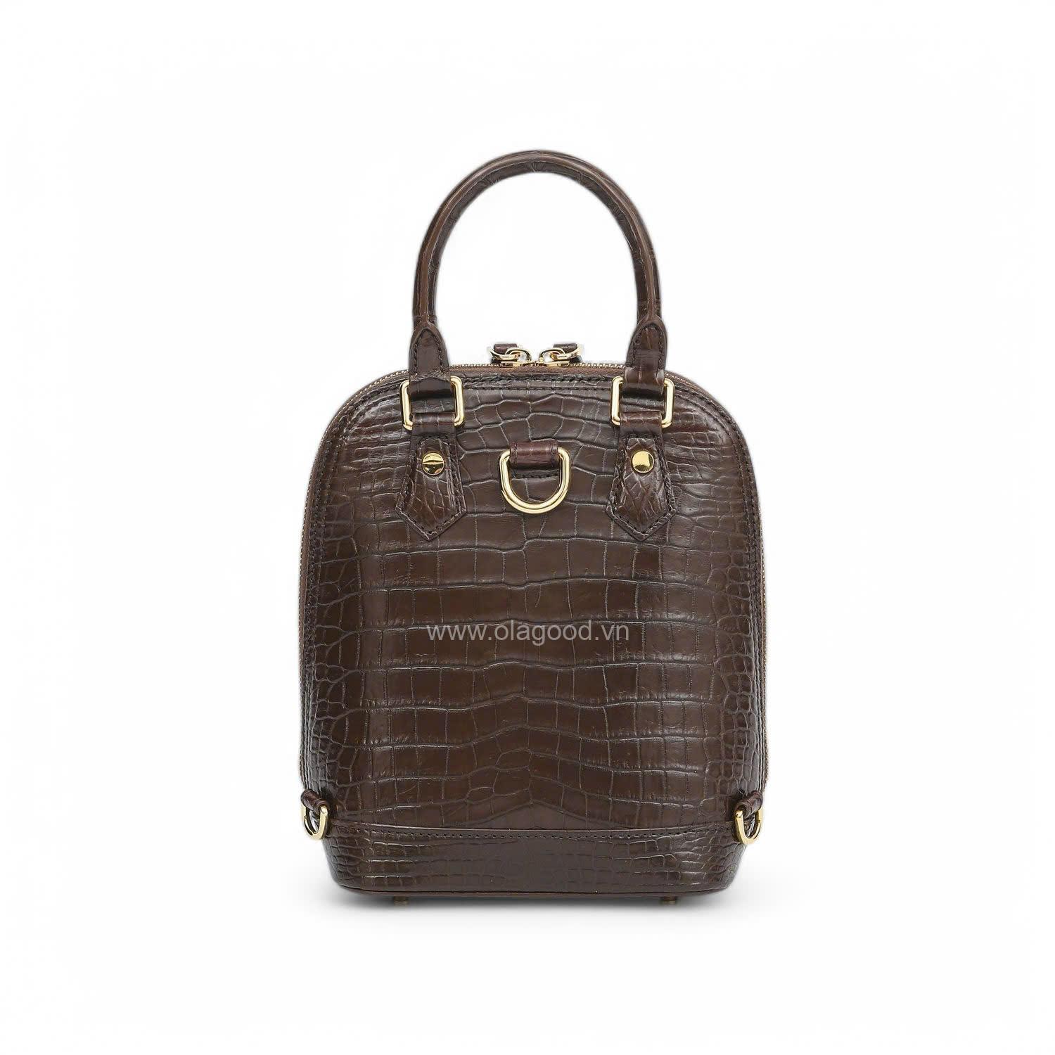 Balo da cá sấu nữ cao cấp - TXF0235S - Hình ảnh 15