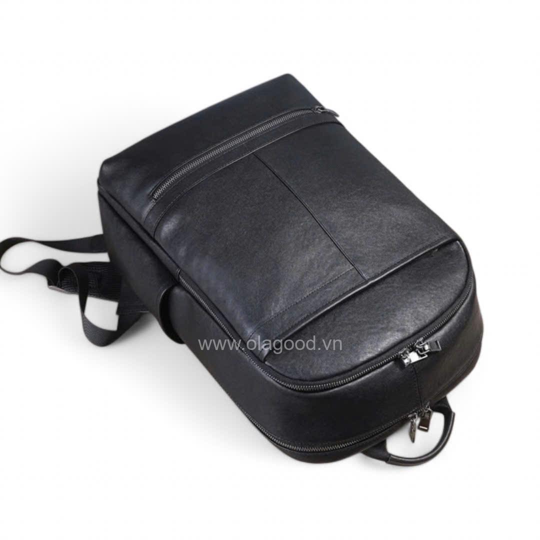 Balo du lịch nam da bò cao cấp - BL016B - Hình ảnh 5