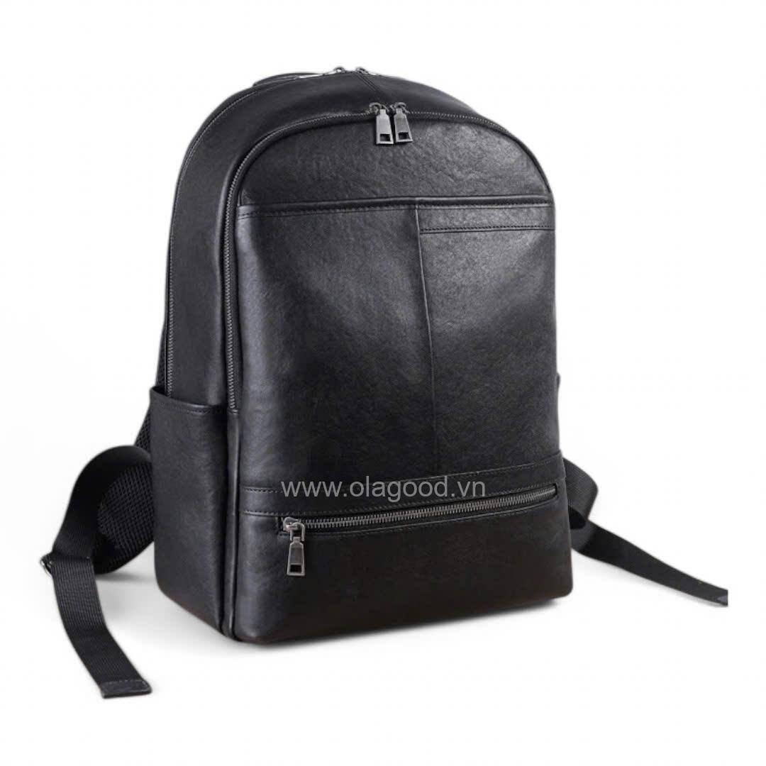 Balo du lịch nam da bò cao cấp - BL016B - Hình ảnh 3