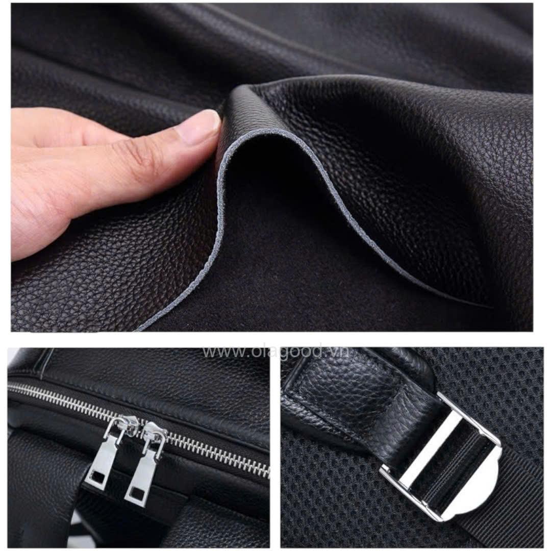 Balo nam công sở da bò cao cấp - BL017B - Hình ảnh 16