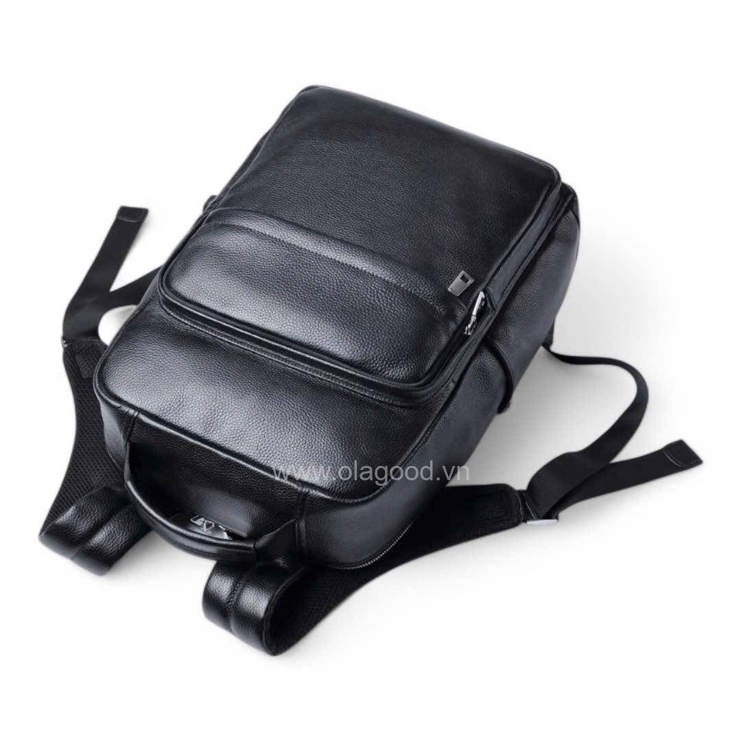 Balo nam công sở da bò cao cấp - BL017B - Hình ảnh 5