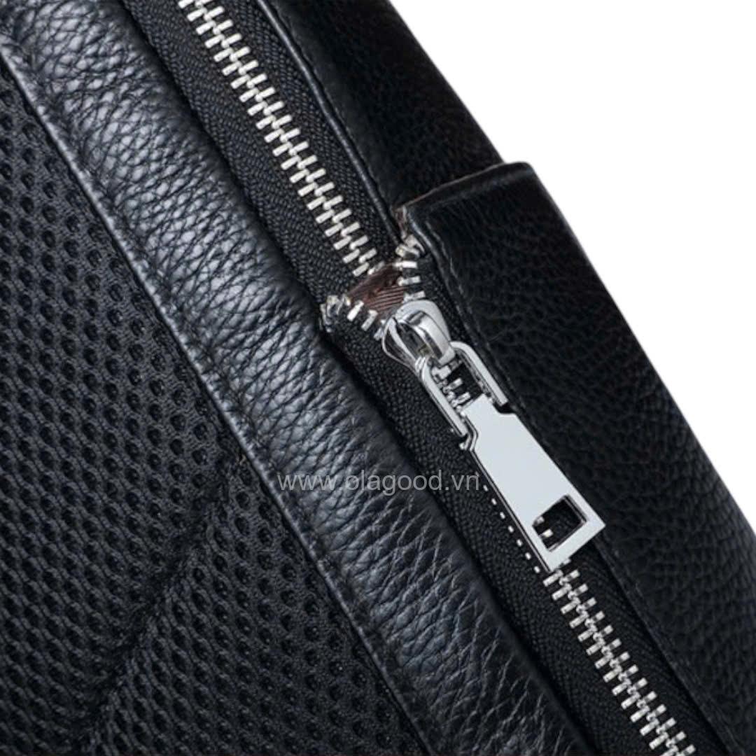 Balo nam công sở da bò cao cấp - BL017B - Hình ảnh 13
