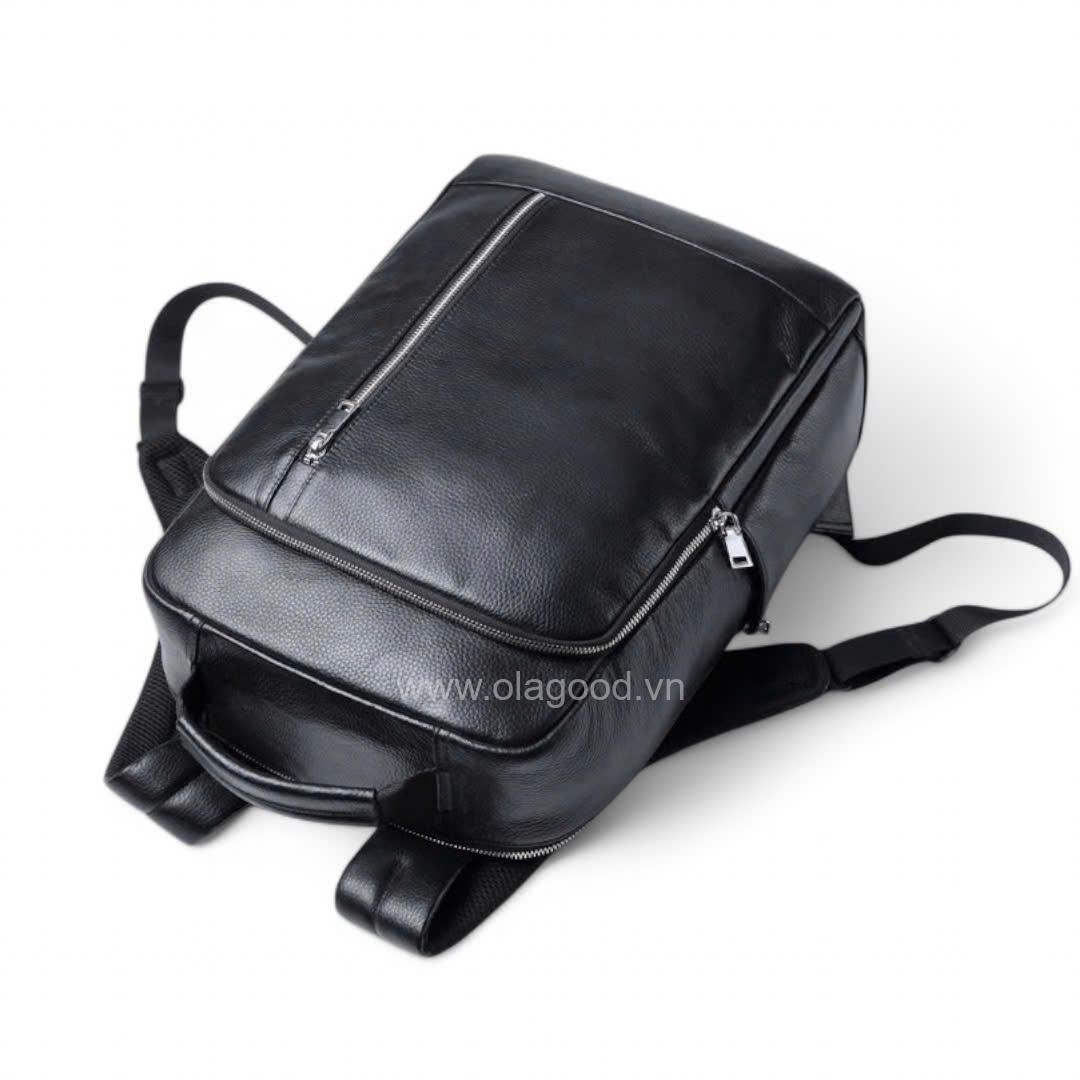 Balo văn phòng da bò cao cấp - BL014B - Hình ảnh 4