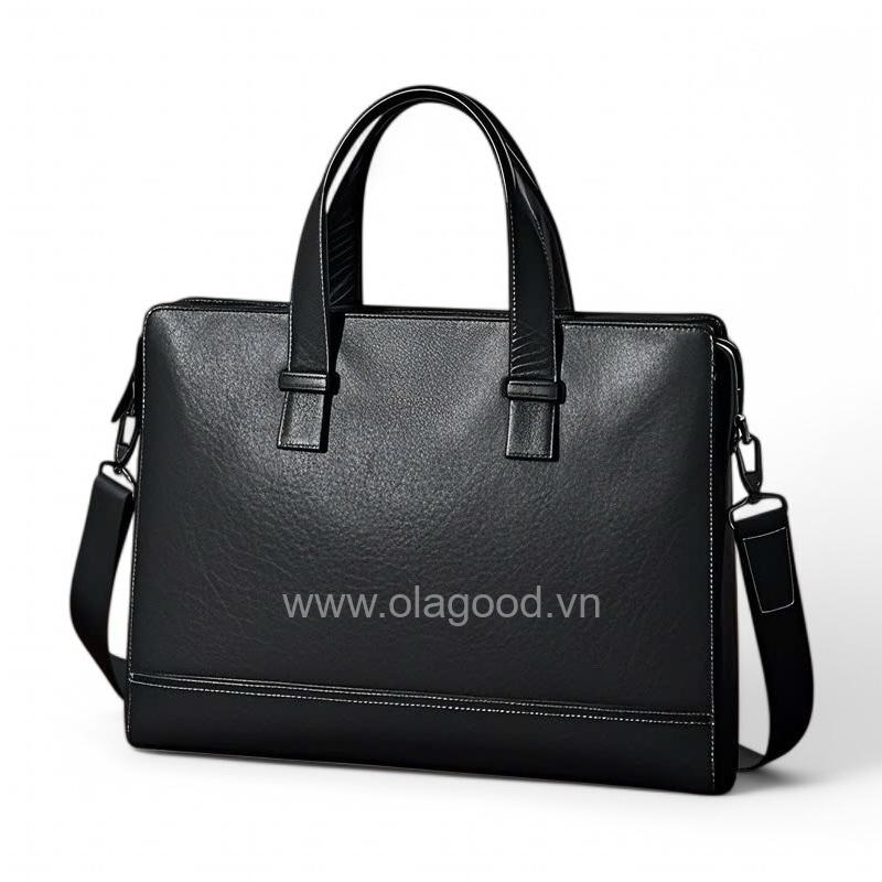 Cặp da laptop công sở - LT017B - Hình ảnh 4